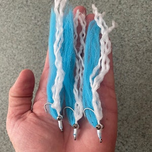 3 Lightweight Gar Flies Size 2