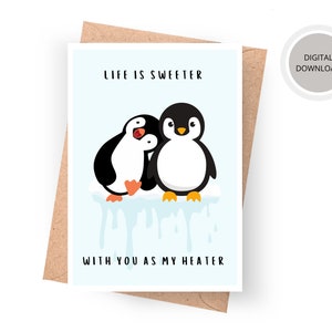 Cute Anniversary Card, Printable Card, Anniversary Gift,  Digital Download, Card for Husband, Instant Download, Funny Anniversary Card