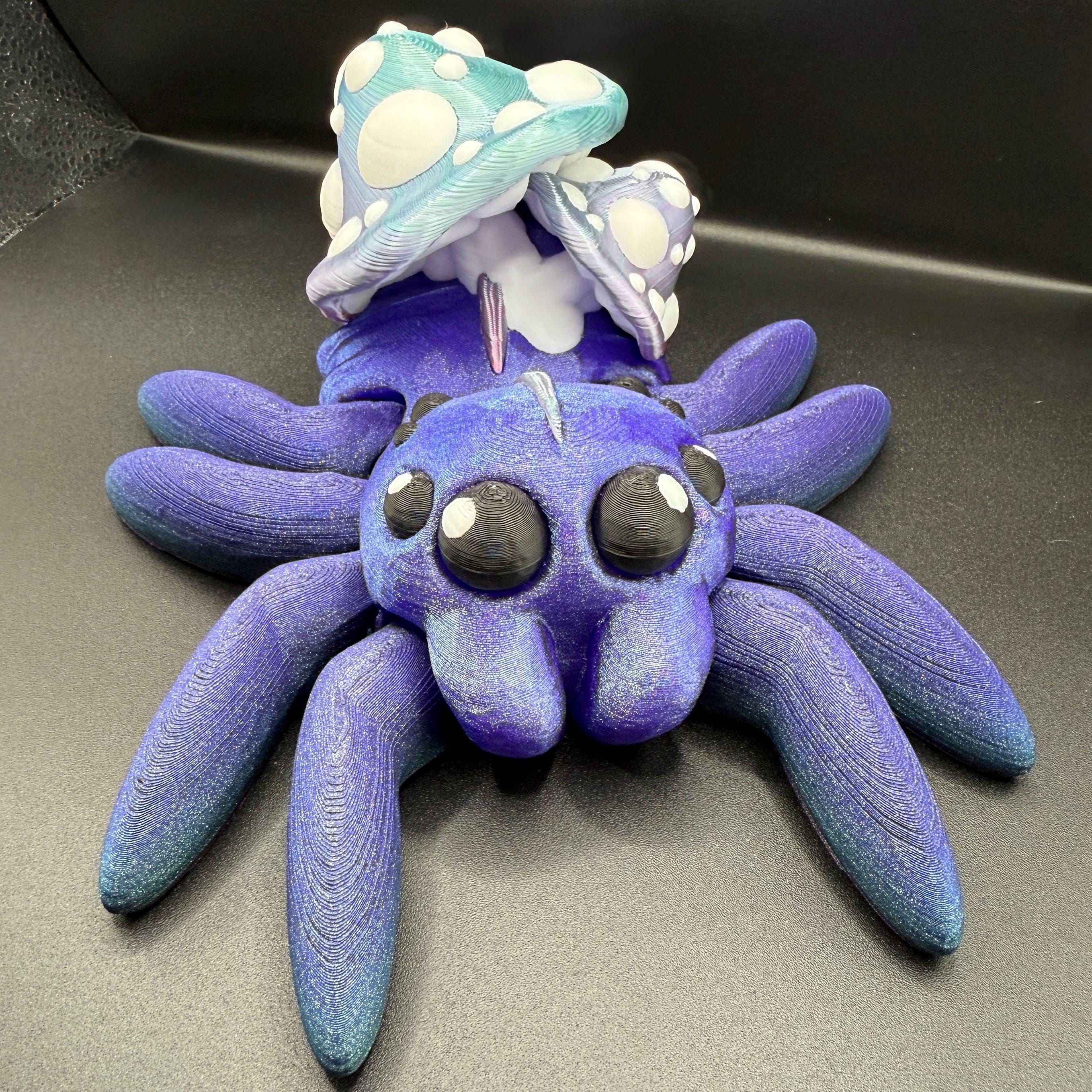Peacock spider toy - Etsy 日本