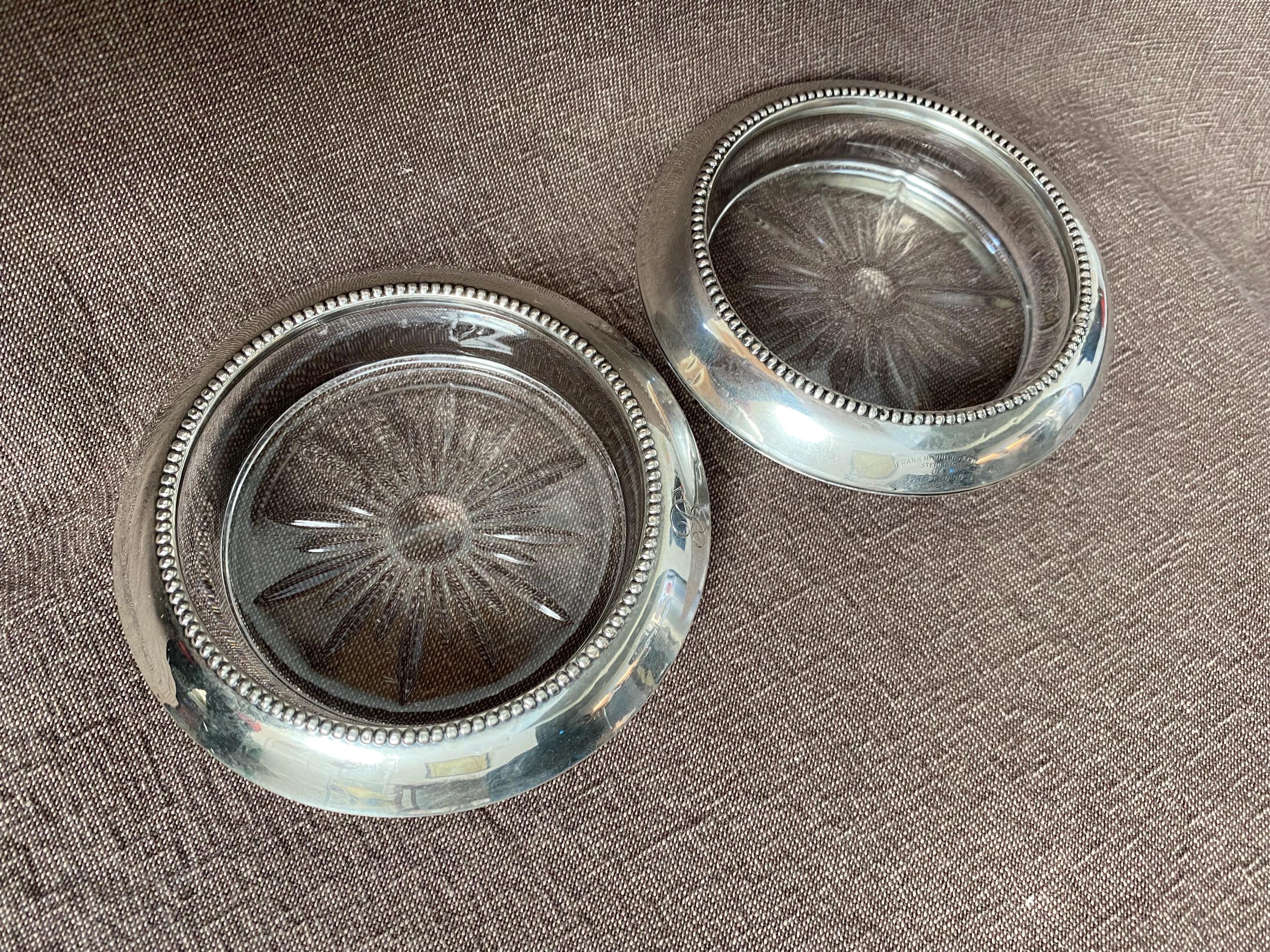 Frank Whiting Sterling Silver Coaster - Etsy