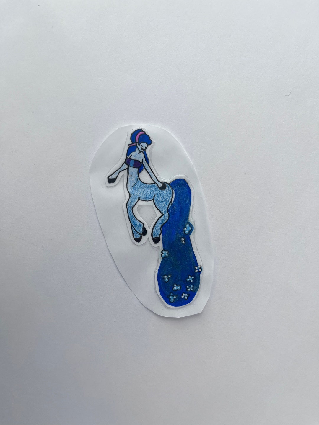 Hand Drawn Sticker of Disney's Fantasia Centaur. - Etsy