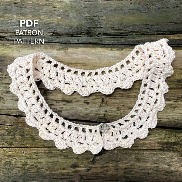 crochet pattern, PDF, collar, Bijoux Tricot, pattern, DIY, knit pattern,fashion accessories,, accessories, fashion pattern