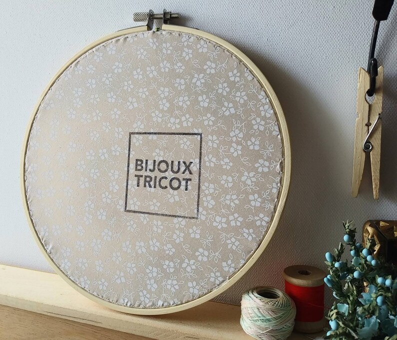 Hoop Art Clothesline Bijoux Tricot Poetry Laundry Home Etsy