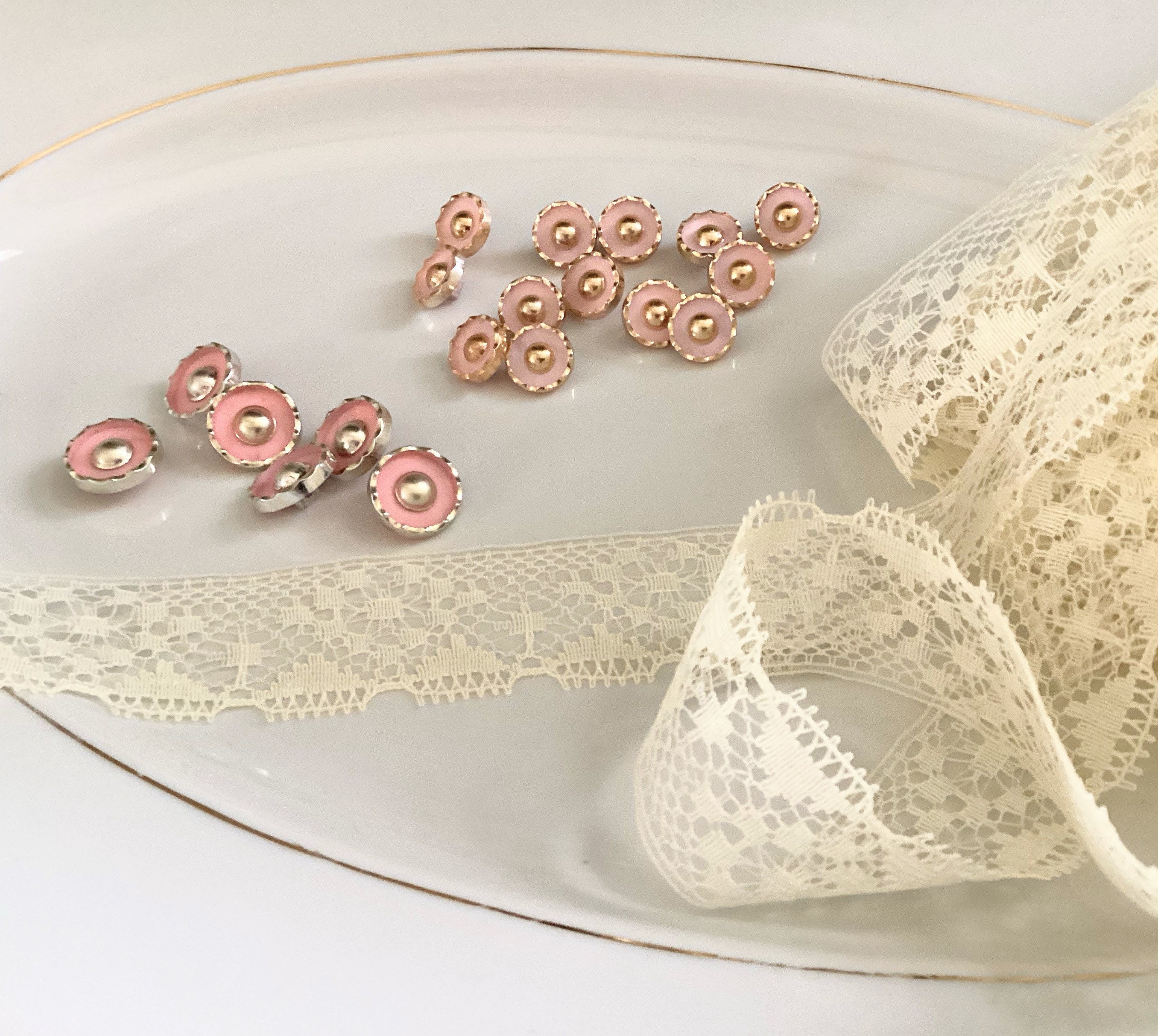 Kit De Couture, Accessoires De Couture, Ruban X, Surplus D'atelier,  Mercerie, Ruban, Boutons, Carte Vintage Crochet, Cadeau Couture, Fleur 