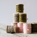 Custom: Remaining Vintage Linen Twine, Pink