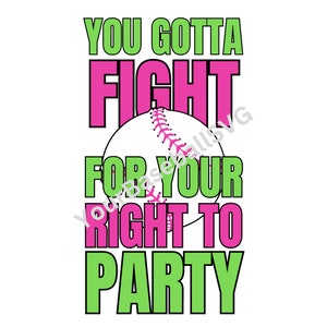 DIGITALE png und SVG Savannah Party Tiere Fight for Right, Bananaball Baseball Spieltag, Savannah Bananas Georgia, Bestseller Design Trend