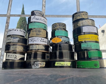 Lot of 26 Rare Original 35mm Movie Trailer Reels (Flats) with Audio – 90s & 00s Grails