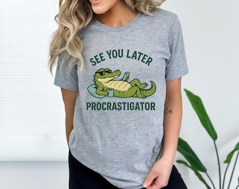 Last Day of School Teacher Shirt | End of Year Tee | See You Later Alligator Shirt | Teacher Summer Shirt | Fun Teacher Gift Tee