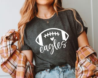 Team Mascot Shirt, Eagles Team Shirt, Eagles Football Shirt, Eagles Fan Shirt,  Eagles School Spirit, Eagle Mascot Shirt,Eagles School Shirt