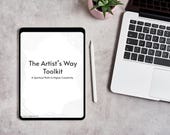 The Artist's Way PDF Toolkit: Printable Workbook & Reflection Journal Companion