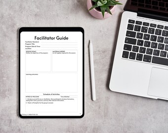 ファシリテーターガイドワークシート：印刷可能なワークショップレッスンプラン（PDF）