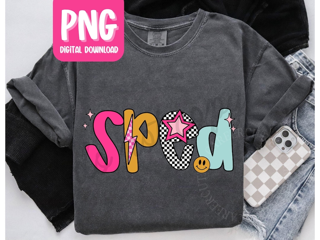 Sped PNG, Retro SPED Teacher Tshirt Design, Special Education Teacher ...