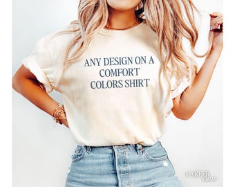 Comfort Colors® Tshirt - Please Read Photo Cards & Description!