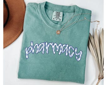 Pharmacy Shirt, Comfort Colors® Pharmacy T-Shirt, Pharmacist Tshirt, PharmD Graduation Gift, Doctor of Pharmacy