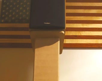 Custom Bookshelf Speaker Stands