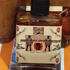 Powerful Fiery Wall of Protection Oil for Hoodoo and Necromancy Practices - Patipemba charged (Ward off Evil Eye, Evil Spirits, & Negativity