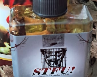 STFU! Oil - Hoodoo and Rootwork for Silencing Enemies, Traditional Stop Gossip Remedy, Beef Tongue, Addlers Tongue, Slippery Elm Root & more