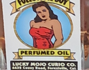Lucky Mojo Curio Company: Follow Me Boy oil, Used in Hoodoo, Rootwork, & Conjure traditions to make a man follow you like a dog. Boy toy oil