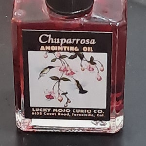 Lucky Mojo Curio Company: Chuparossa (Hummingbird) oil, Used in Hoodoo, Rootwork, and Conjure traditions to draw a deep, long-lasting love