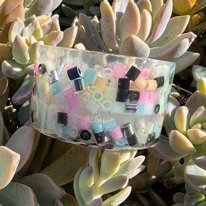 Fuse Beads Glow In The Dark Resin Mini Succulent Planter