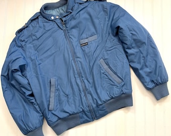 Veste Members Only Iconic Racer - Homme Taille 36 - Bleu - Vintage 80s/90s - Bon état