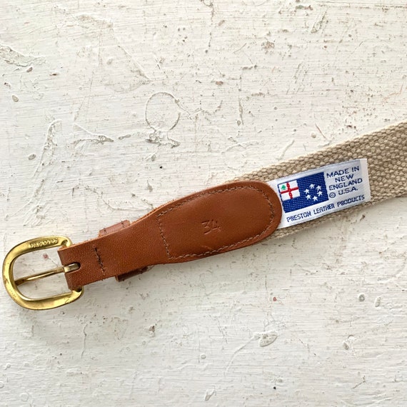 Preston leather belts hotsell
