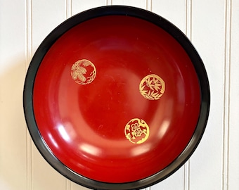 漆塗りの竹皿 金箔 飛鶴 竹皿象彦作、Nippon2You - Etsy 日本