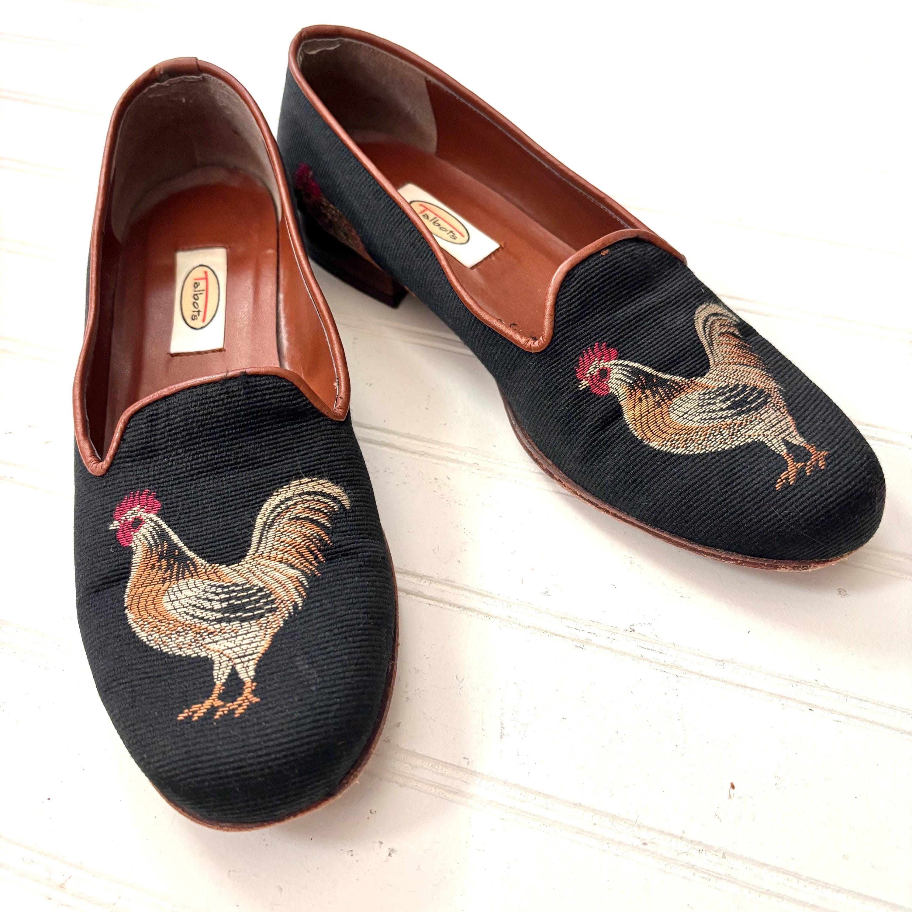 il_fullxfull.7210994676_dp41.jpg VINTAGE TALBOTS MADE IN SPAIN WOMENS BLACK/WHITE SLIP ON PUMPS FLATS 7 AA main image 0
