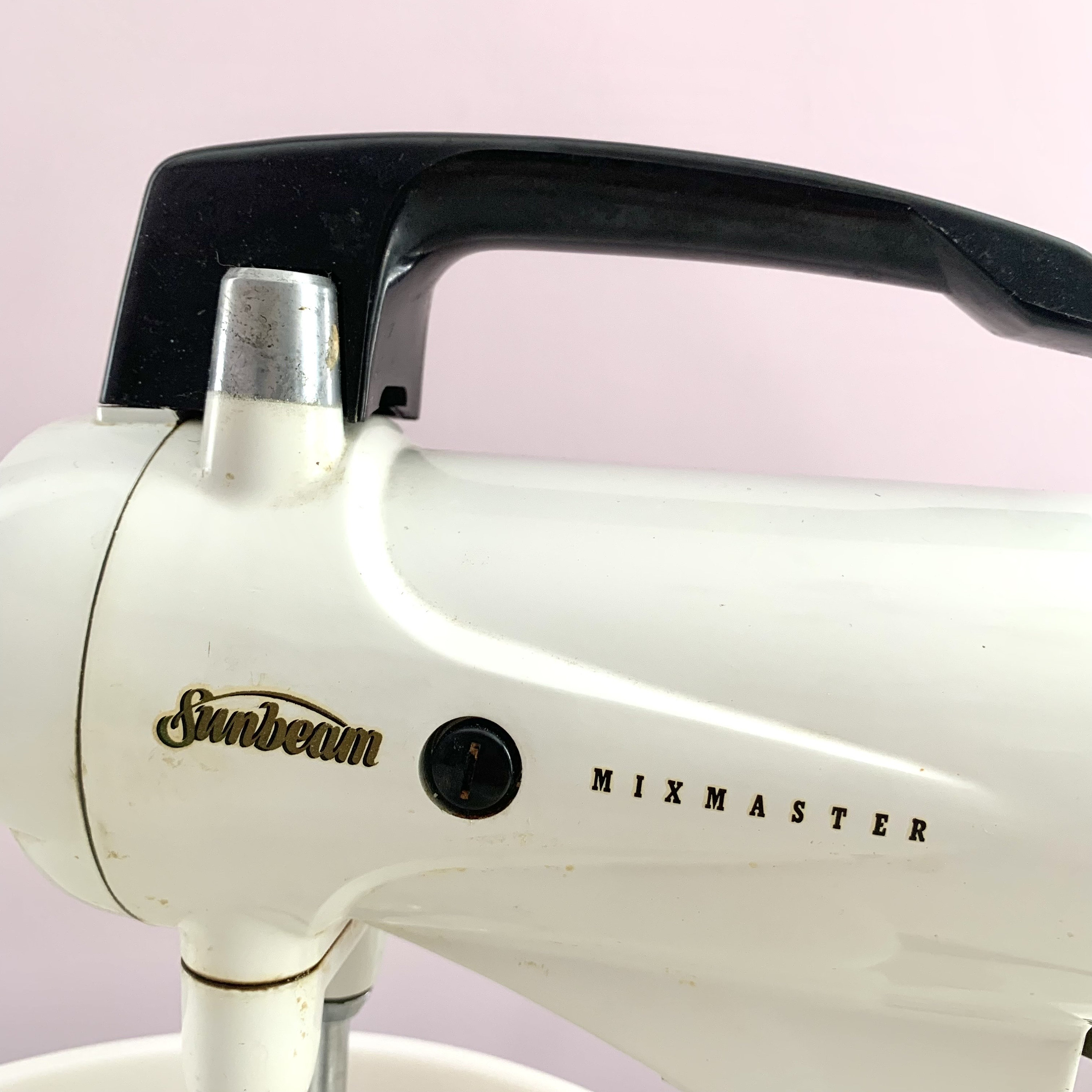 Vintage White Sunbeam Stand Mixer - Gil & Roy Props