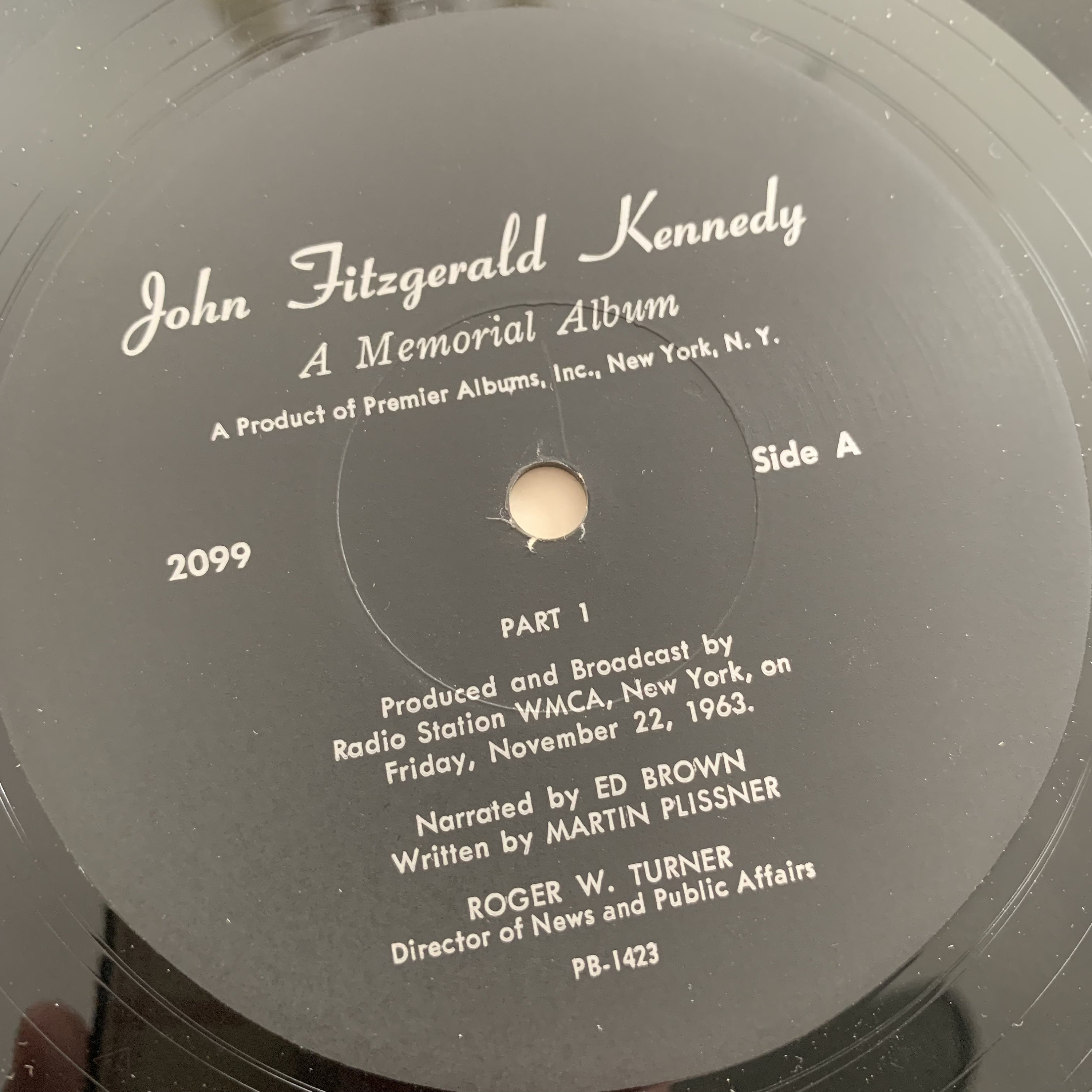 Vintage JFK Memorial Album, 1963 Spoken Word Vinyl Record - Etsy