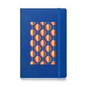 Hardcover Notizbuch mit fester Cover und künstlerischer Illustration, Tagebuch zum Schreiben Zeichnen, kreative Papeterie Geschenkidee