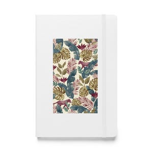 Quaderno rigido con illustrazione artistica, notebook per scrivere disegnare, regalo di cartoleria creativa