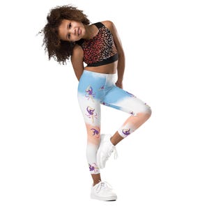 Baby, Toddler and Little Girl Leggings – Kid - Soft, Comfortable and Stretchy - for All Seasons - sport, gym, ballet, School, Outings, Gift