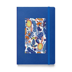 Quaderno rigido con illustrazione artistica, notebook per scrivere disegnare, regalo di cartoleria creativa