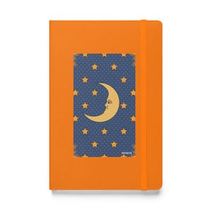Quaderno rigido con illustrazione artistica, notebook per scrivere disegnare, regalo di cartoleria creativa