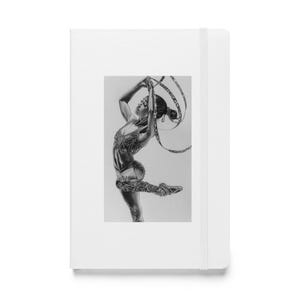 Quaderno rigido con illustrazione artistica, notebook per scrivere disegnare, regalo di cartoleria creativa