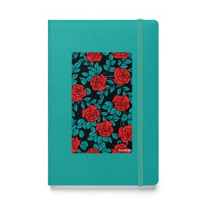 Quaderno rigido con illustrazione artistica, notebook per scrivere disegnare, regalo di cartoleria creativa