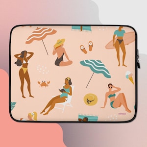 Minimalist Laptop Sleeve – Lightweight and Waterproof Protective Case, Ideal for Office, Travel, Students, Gift, Birthday, Christmas, Work