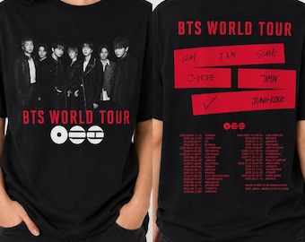 BTS World Tour 2026 T-Shirt, BTS Concert 2026 Shirt, Bangtan Comeback 2026 Merch, Army Fan Concert Gift, BTS Merch
