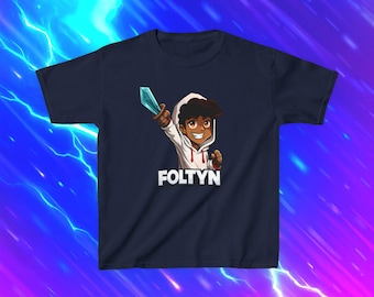 Foltyn Kids Shirt, Brainrot Game Shirt, Trendy Caylus Shirt, Christmas Gift for Kids, Holiday Gift Idea