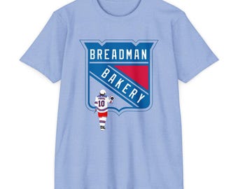 Breadman Bakery T-Shirt | Artemi Panarin | For the True Blue New York Rangers Fans | LGR NYR Tee Gift NHL Hockey Season