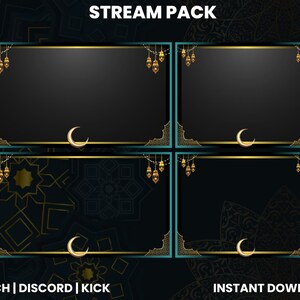 Ramadan Twitch Stream Pack | Animated Stream Pack | Happy Ramadan ...