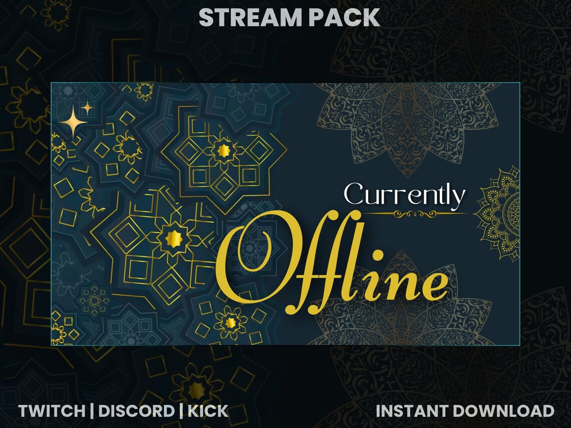Ramadan Twitch Stream Pack | Animated Stream Pack | Happy Ramadan ...