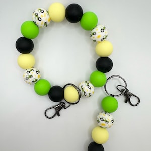 John Deer Tractor Wristlet Keychain