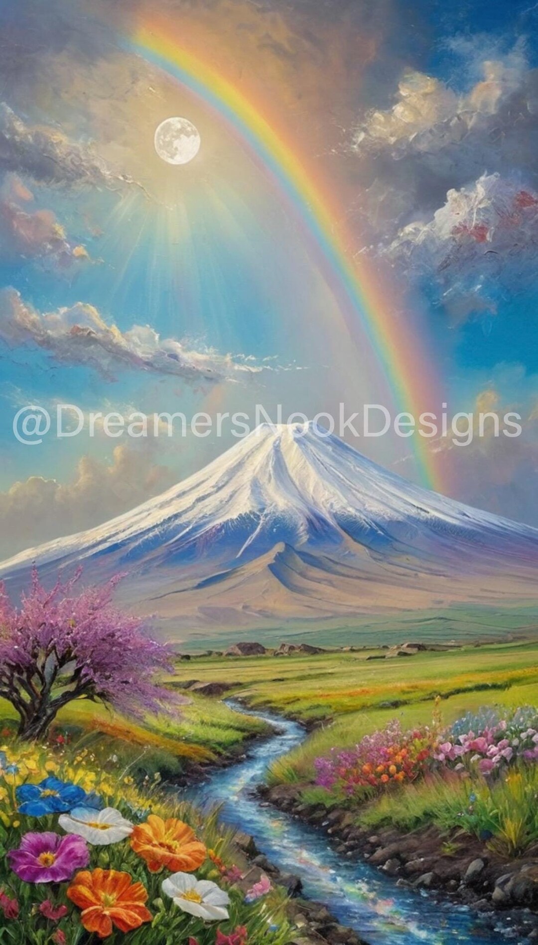 Mount Ararat Digital Download Peaceful Turkish Landscape Art Print - Etsy