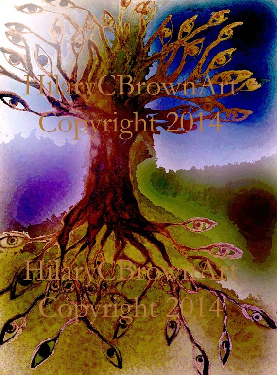 The Trees Have Eyes Etsy