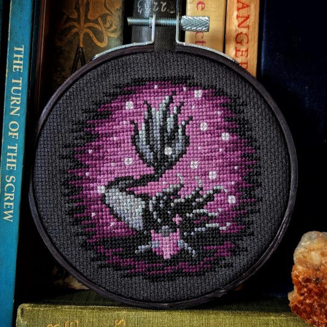 Mini Book SIREN Cross Stitch - an Eldritch Book Club Pattern - Instant ...