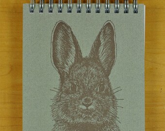 Bright Eyed Bunny Notebook