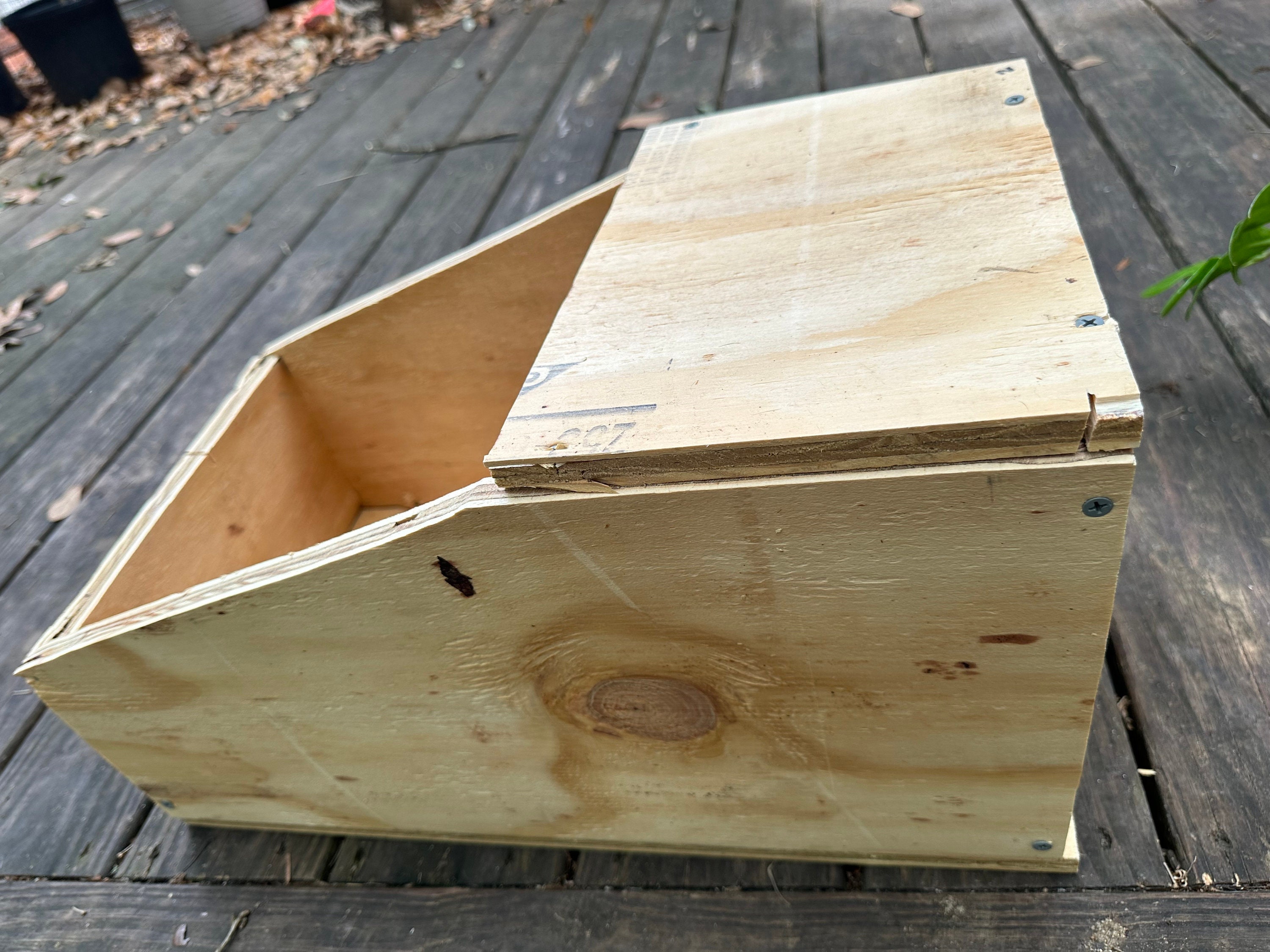 Rabbit Nesting Box Plans - Etsy