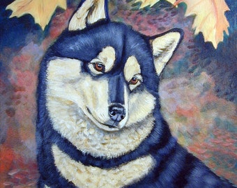 Siberian Husky Giclee Fine Art Print